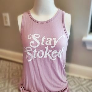 Pink tank